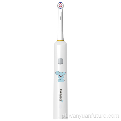 Escova de dentes elétrica compatível com rota à prova d'água adulta
